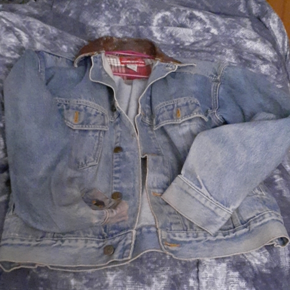 Marlboro Jean Jacket mens sz Sm - Picture 1 of 1